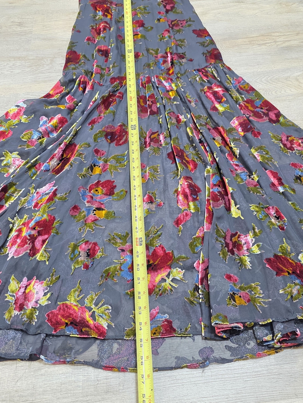 RIXO VELVET FLORAL GOWN SIZE 2 MSRP $675 - Picture 12 of 13